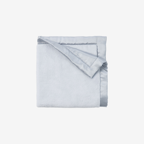 Pale Blue Coral Fleece Baby Security Blanket Online Hot Sale