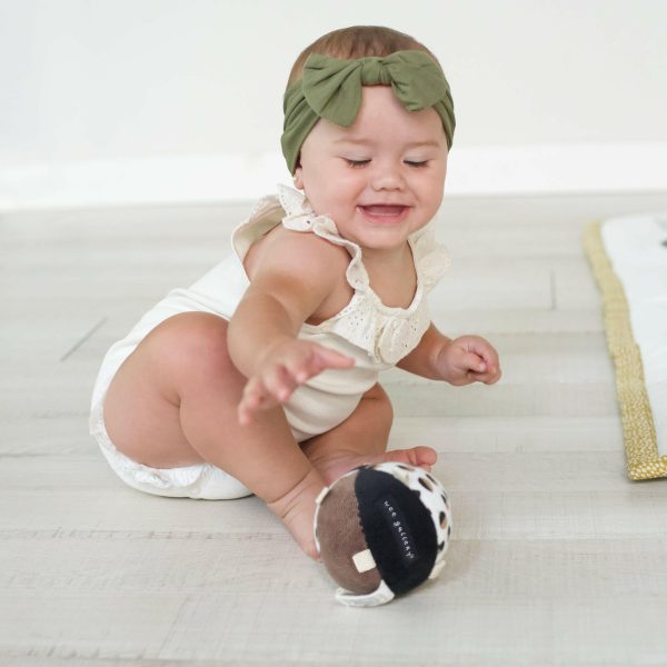 Taggy Ball with Rattle - Acorn Supply - Image 4