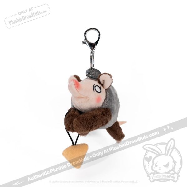Plushie Dreadfuls - Hangry Pizza Opossum Plush Keychain Cheap - Image 2