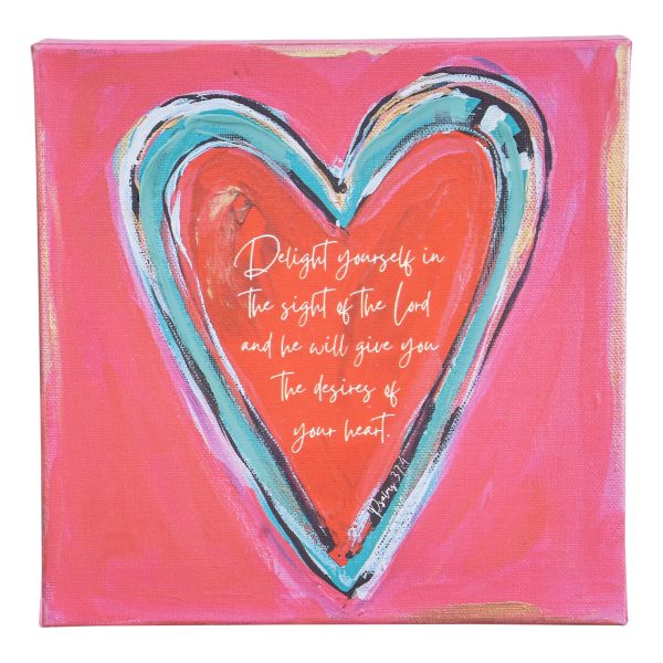 Desires of your Heart Canvas Cheap