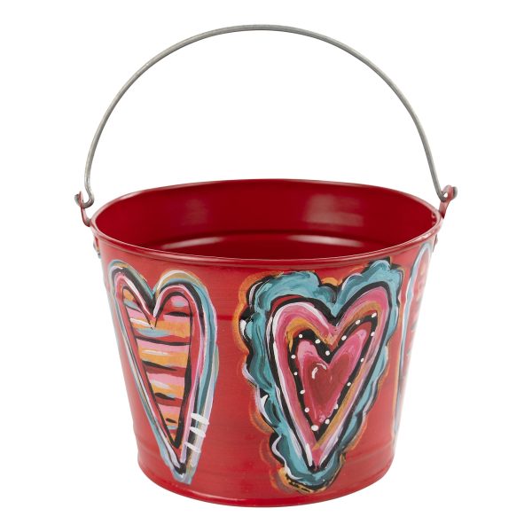 Fancy Heart Pail Small Online now