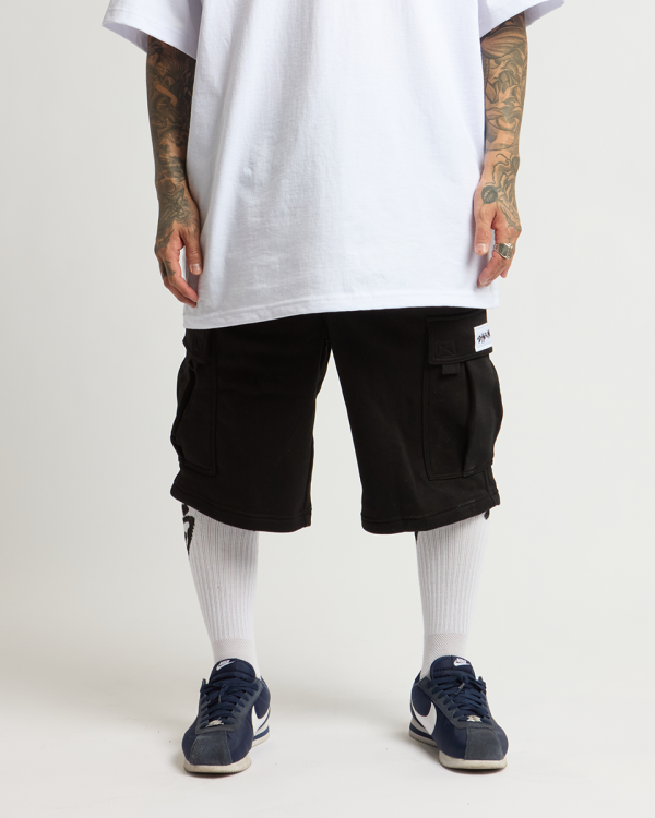 Fleece Cargo Shorts For Cheap - Image 5