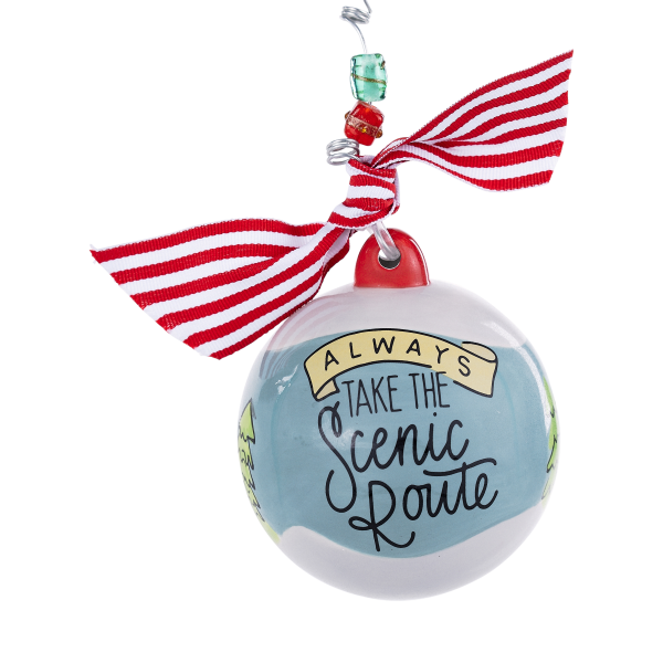 Always Take The Scenic Route Ornament Hot on Sale - Image 2
