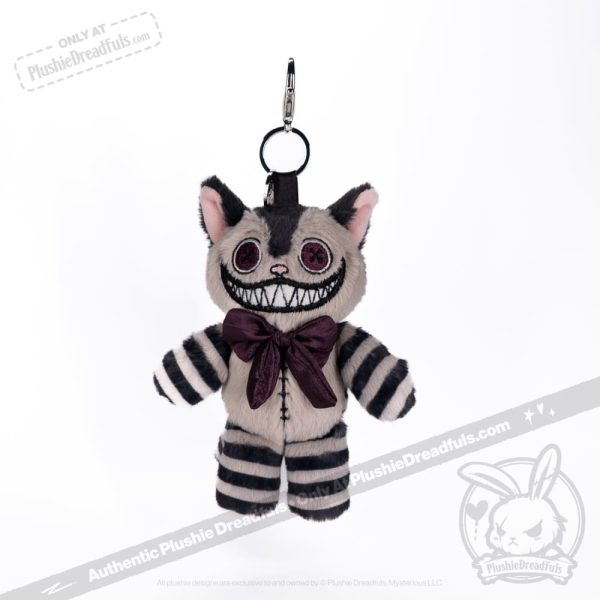 Victorian McGee s Cheshire Cat Plush Keychain Accessory Cheap - Image 3