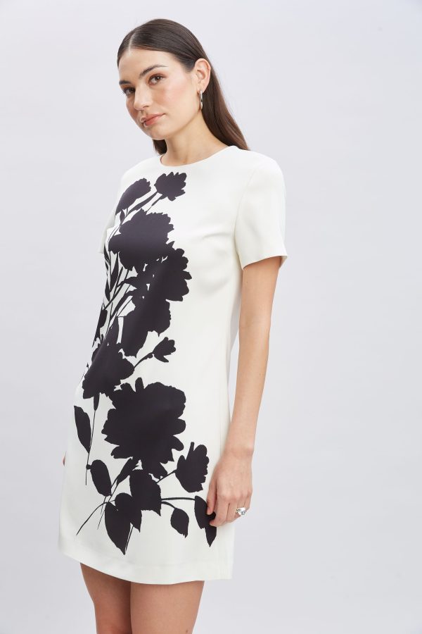 Midnight Garden Shift Dress Hot on Sale - Image 5
