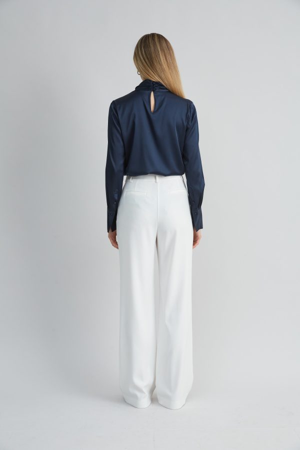 Silk Satin Twist Shirt Sale - Image 4