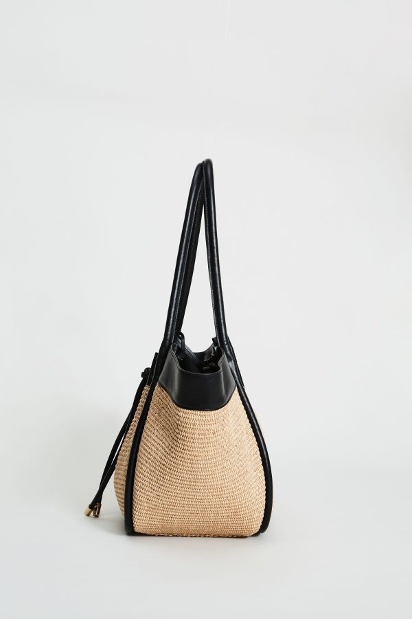 Raffia Tote Bag For Discount - Image 3