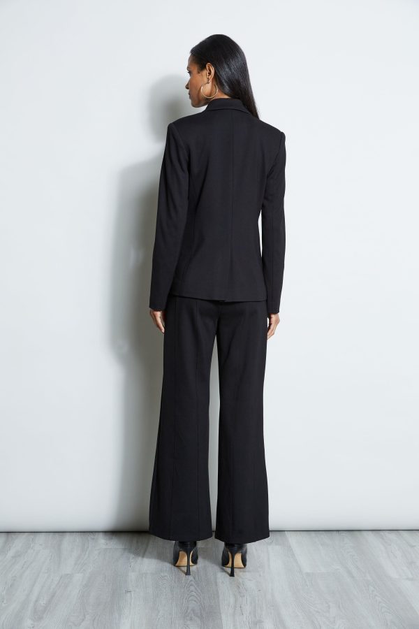 T-Tahari Double Breasted Knit Blazer Sale - Image 5