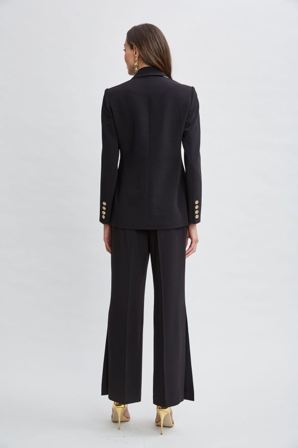 Contrast Trim Blazer For Sale - Image 5