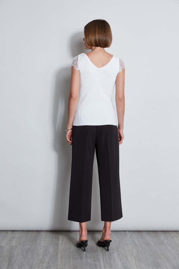 T-Tahari Lace Trim Sweater Online - Image 3